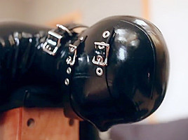 Rubber spanking