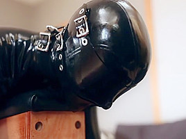 Rubber spanking