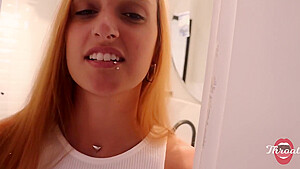 Ruiva Fez Uma Boquete E Deixou Bater Na Garganta Lord Kenobi - Throat (pov) With Kevlyn Santos