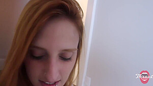 Ruiva Fez Uma Boquete E Deixou Bater Na Garganta Lord Kenobi - Throat (pov) With Kevlyn Santos