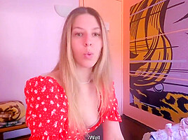 Russian Chick In Panties Got Doggy Style And Got Dick