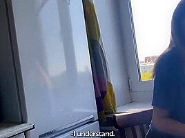 Russian Girl Lowered Her Panties For Homemade Porn On Video Camera