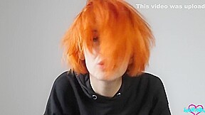 Russian Redhead Girl Substitutes Holes For Amateur Porn Shooting