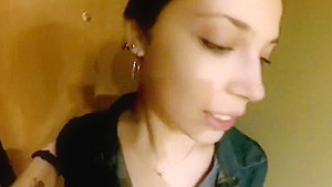 Russian girl after truck agreed to have sex in the first person   
