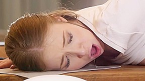 Russian young student 18+ Fucks Horny teacher   