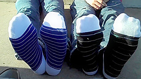Ryder, Bryson, and Bailey Tickle Each Others Feet