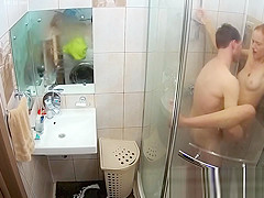 SEX IN BATHROOM  SHOWER TELOSHOW - ABIGAIL & SAM : RealLife