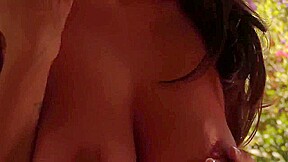 Sammy Braddy stripping her bikini top