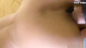 Seductive dusky asian huzzy gives an amazing BJ