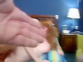 Sell my Girlfriend - Hot redhead girlfriend cheats for money with stranger