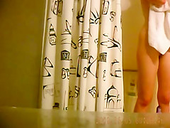Semi Face But Fully Exposed Body Shower