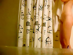 Semi Face But Fully Exposed Body Shower
