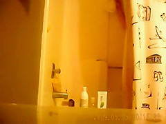 Semi Face But Fully Exposed Body Shower