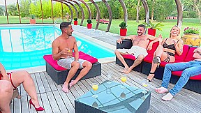Sensational improvised orgy for Alice, Giulia and Ashley!