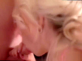Sensual Blowjob by Hot Blonde
