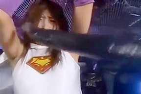 Sexy Babe Is Tied Up After Being Captured And Gets Her Twat