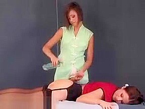 Sexy Girl In Stockings Shows Her Huge