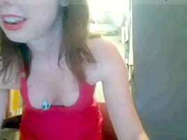 Sexy Lady Plays it in Library!