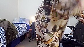 Sexy Milf Caught Changing Again (PLEASE COMMENT)