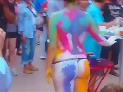 Sexy Naked Body Paint 1