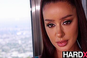 Sexy Vixen Rides Massive Cock Hardcore