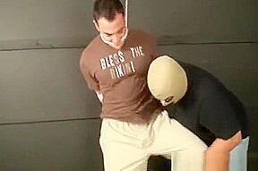Sexy guy Tied up and 1