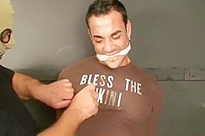 Sexy guy Tied up and 1