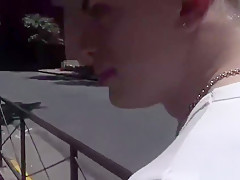 Sexy latino picked up on the street and fucked at home