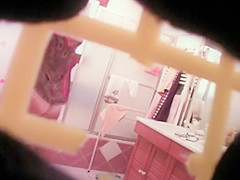 Sexy nude milf spied in her own bathroom