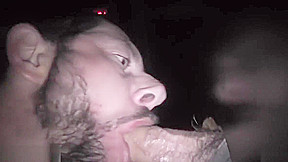 Shane Andrews gloryhole slut swallows every load