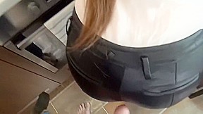 She Fucks With Her Cloths Before To Go To Work