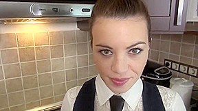 She Fucks With Her Cloths Before To Go To Work