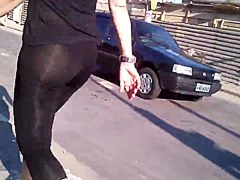 Sheer Leggings In Street