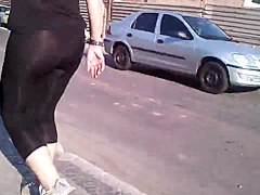 Sheer Leggings In Street