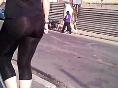 Sheer Leggings In Street