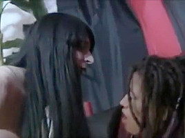 Shemale Dominating a Girl