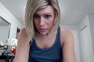 Shemale Solo Masturbation