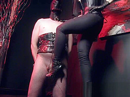 Shoe gagged