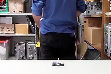 Shoplyfter Caught looting and Cum Dumped as Punishment