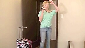 Short Haired Blonde Fucks A Black Cock