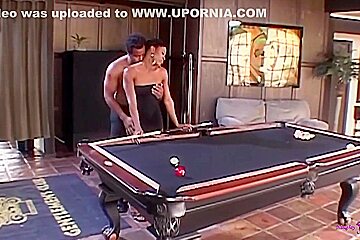 Short Haired Ebony Babe With Hairy Pussy And Small Tits Is Hardcore Smashed