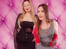 Sissification - 2 Mistresses - Fetish Femdom Video