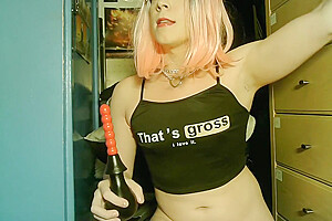 Sissy Cum Slut Drinking Pee Enema - Jessica Bloom