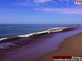 Skinny Mexican Latina teen 18+ Public Fuck At The Beach In Holiday