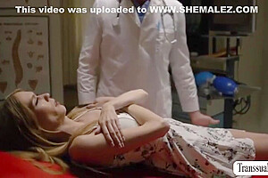 Skinny Shemale Gets Her Ass Bareback Fucked By Her Doctor - Crystal Thayer