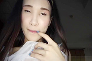 Skinny nurse ladyboy shemale fucks a guys tighty ass