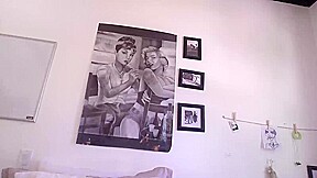 Skinny webcam skank with small tits