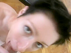 Slender German Babe Enjoys Masturbating And Sucking A Hard Cock