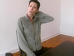 Slender German Babe Enjoys Masturbating And Sucking A Hard Cock