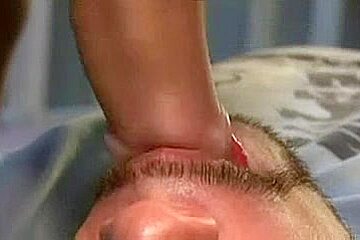 Slim Mexican legal age teenager 18+ with a large cock 